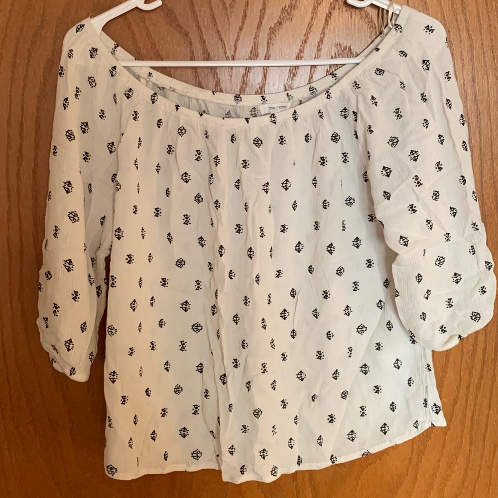 Off the shoulder top